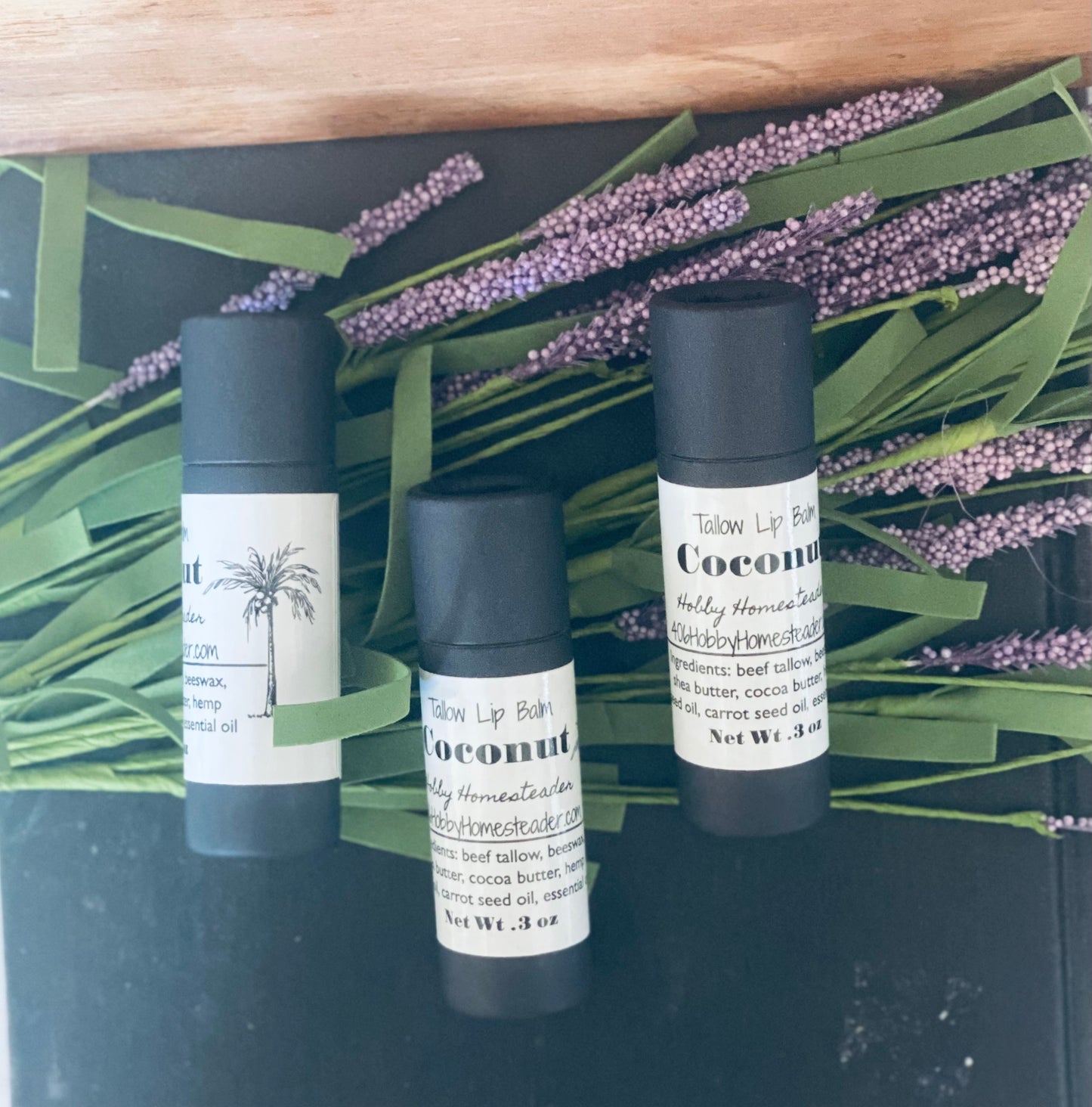 Tallow Lip Balm Trio