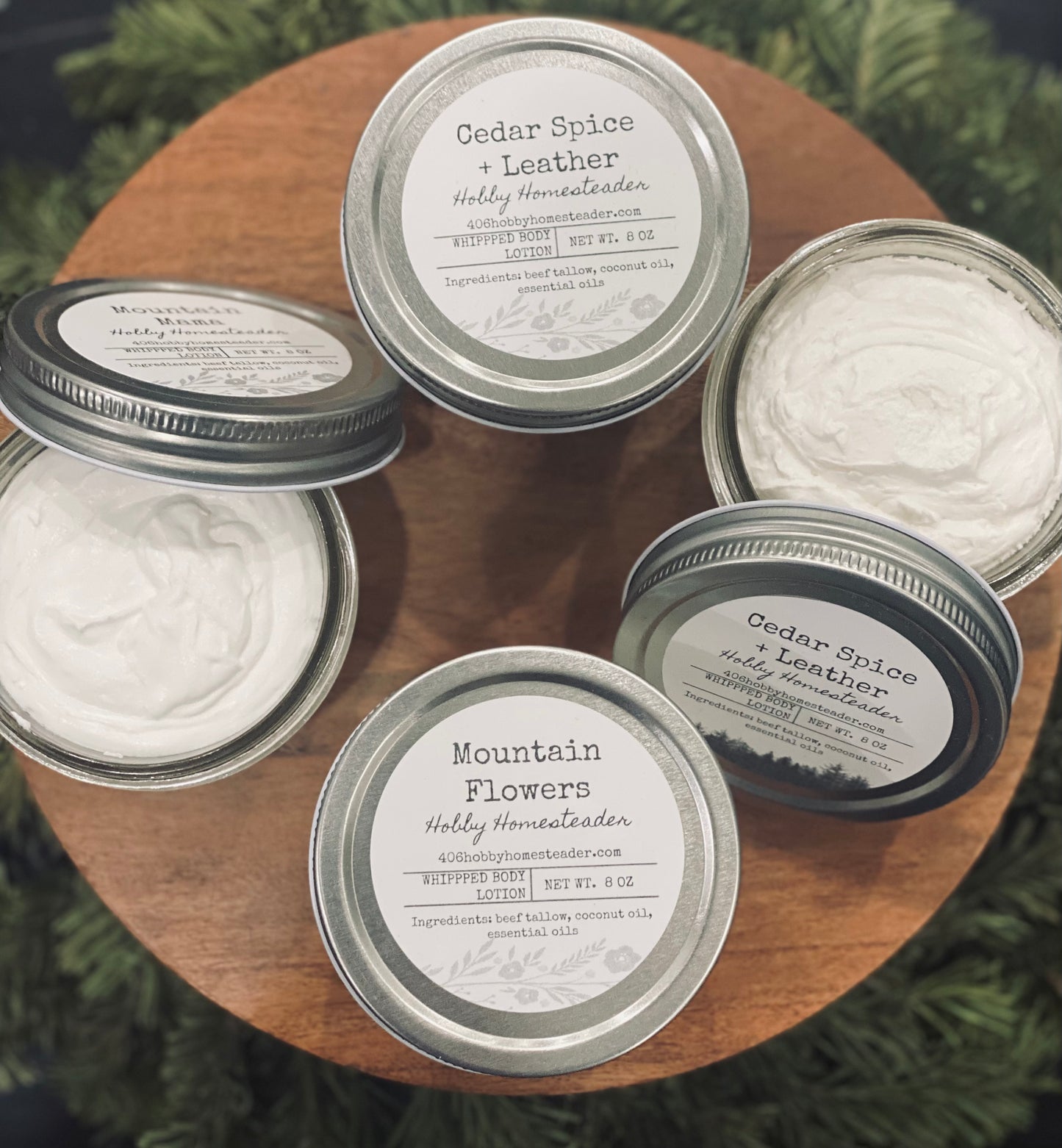 Whipped Tallow Body Lotion with Coconut Oil