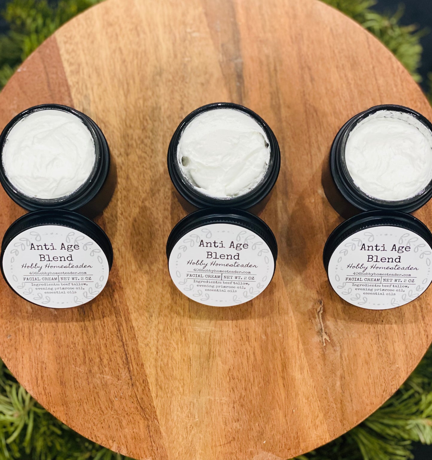 Tallow Facial Cream with Evening Primrose Oil