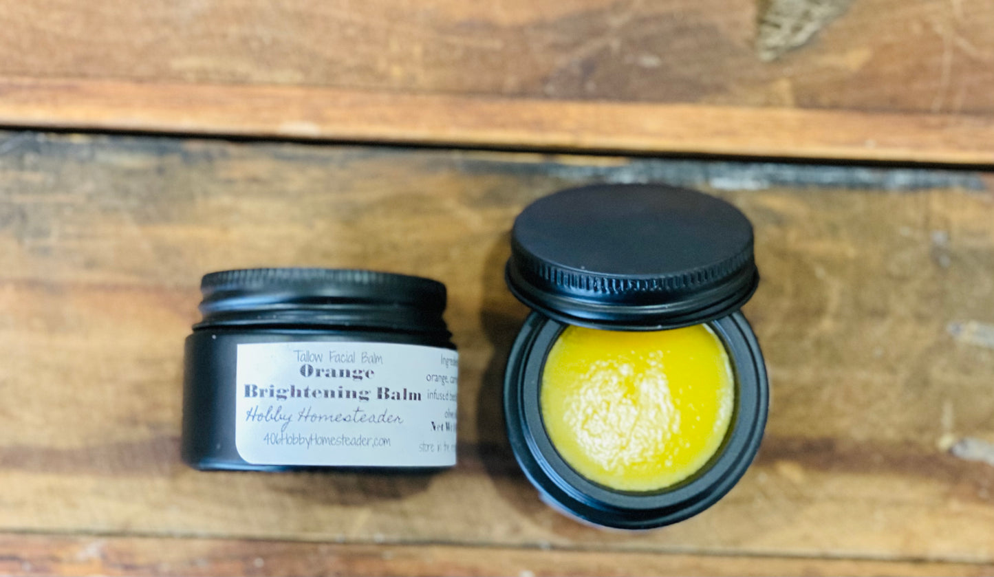 Orange Brightening Tallow Balm