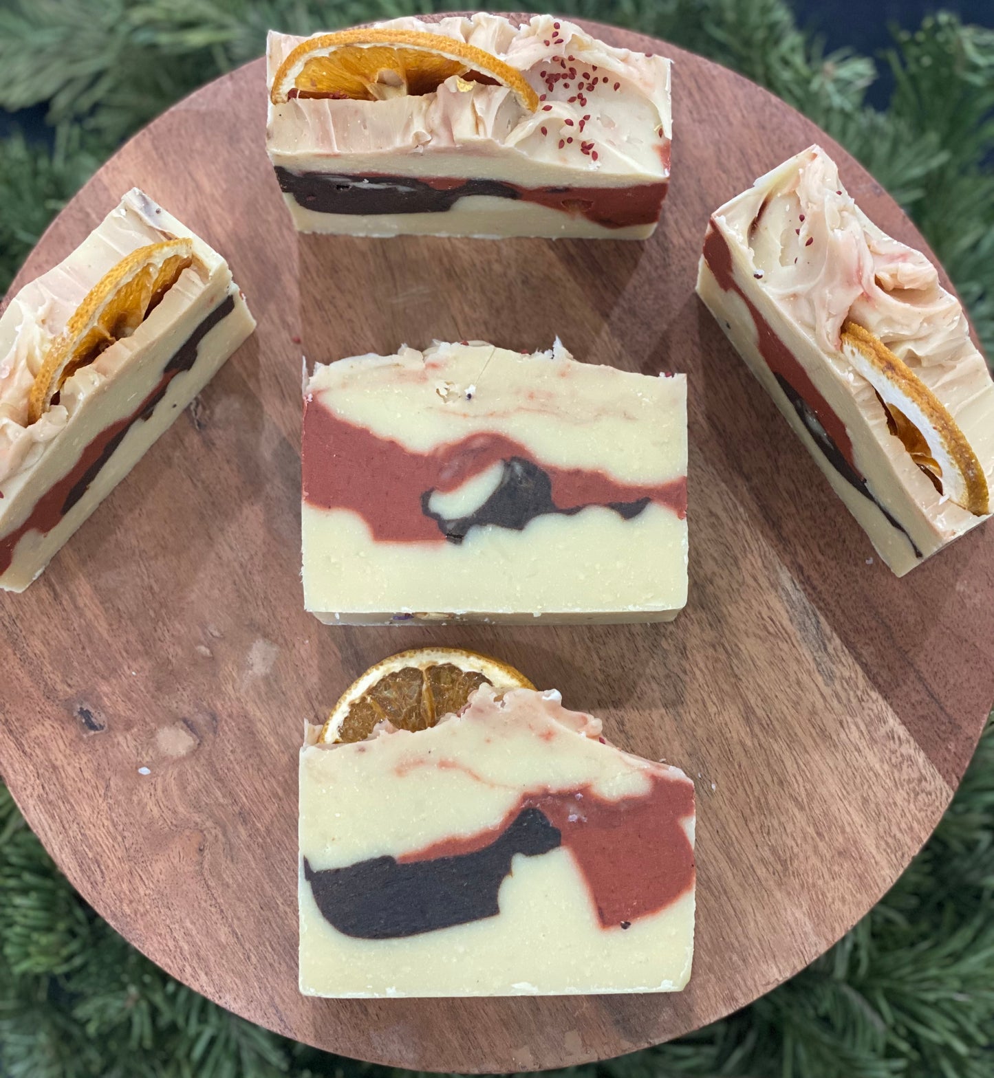 Seasonal Christmas Soaps