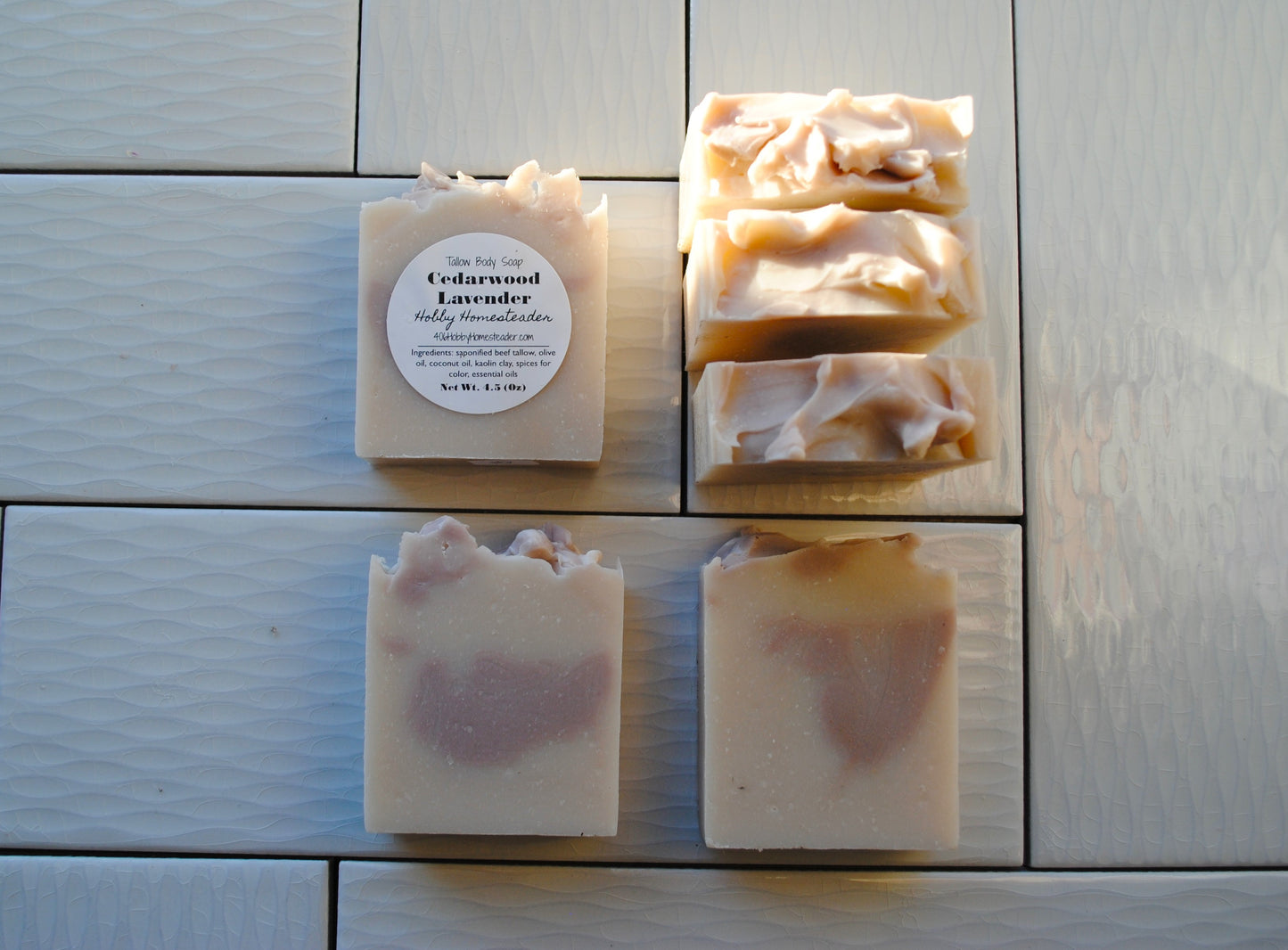 Cedarwood Lavender Tallow Soap